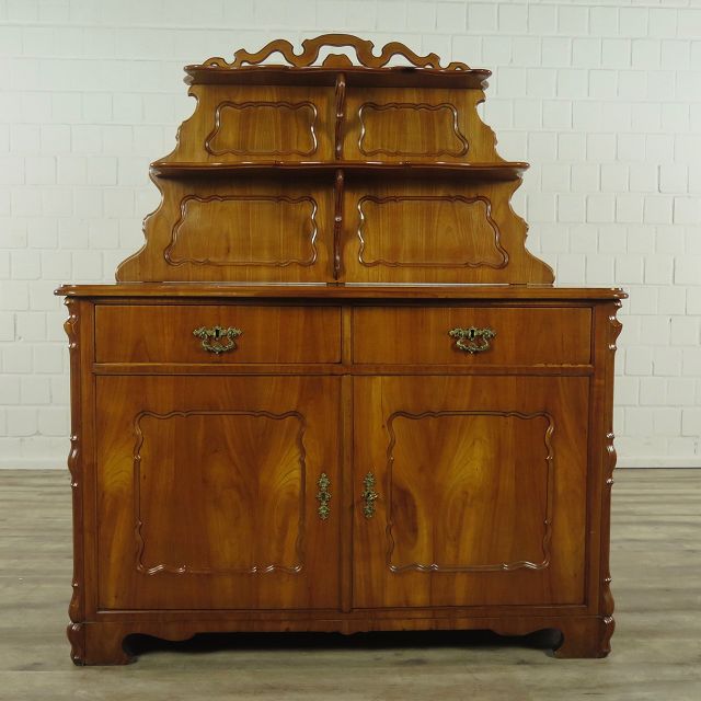 16911E Halbschrank Anrichte Biedermeier 1870