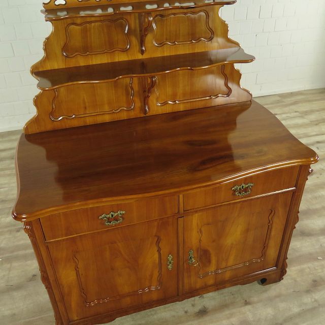 16911E Halbschrank Anrichte Biedermeier 1870