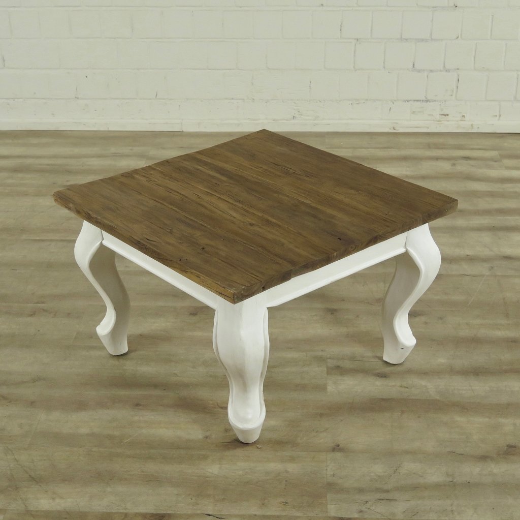Beistelltisch Teakholz 0,70 m x 0,70 m