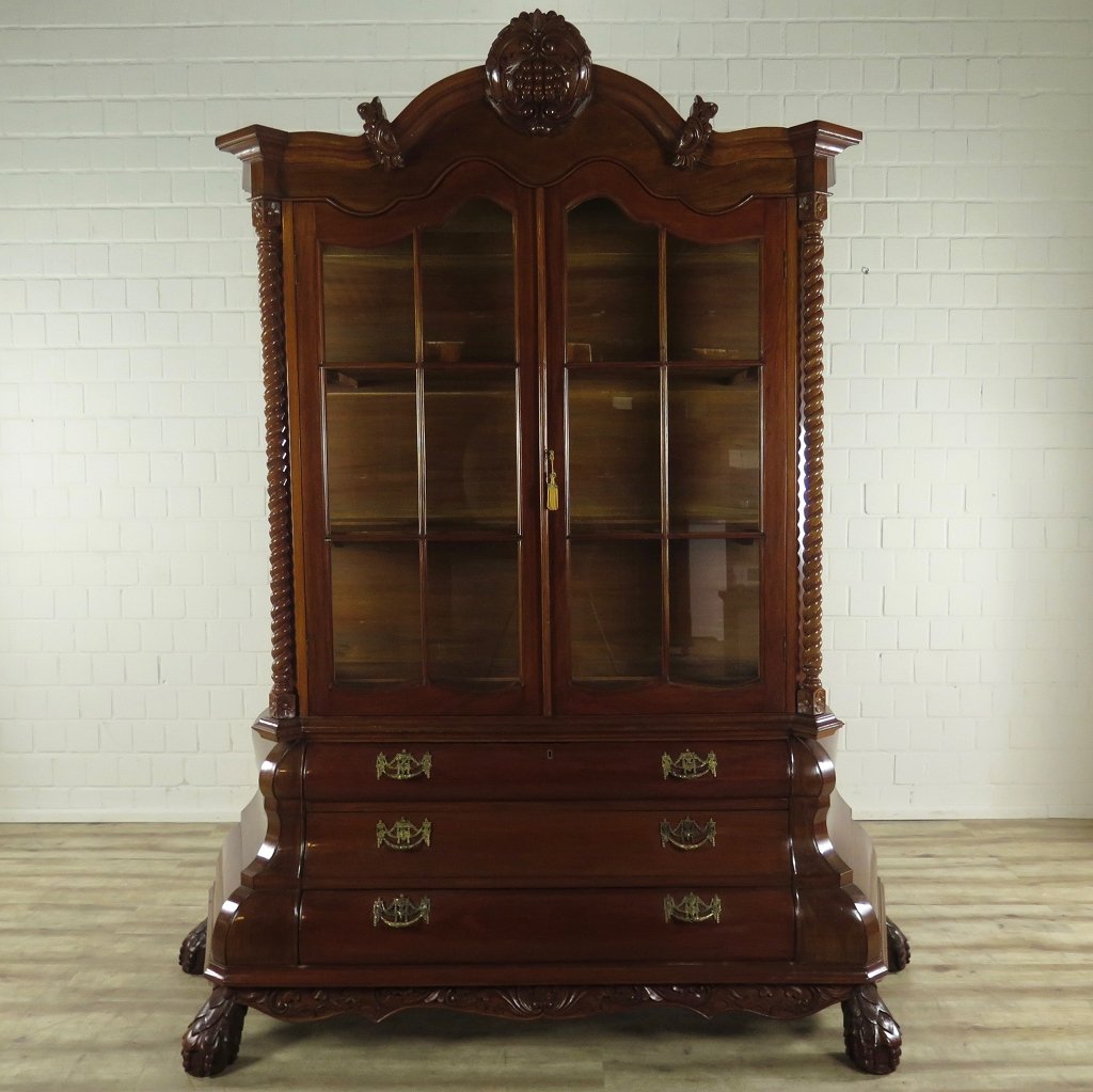Vitrine Schrank Barockstil 1920