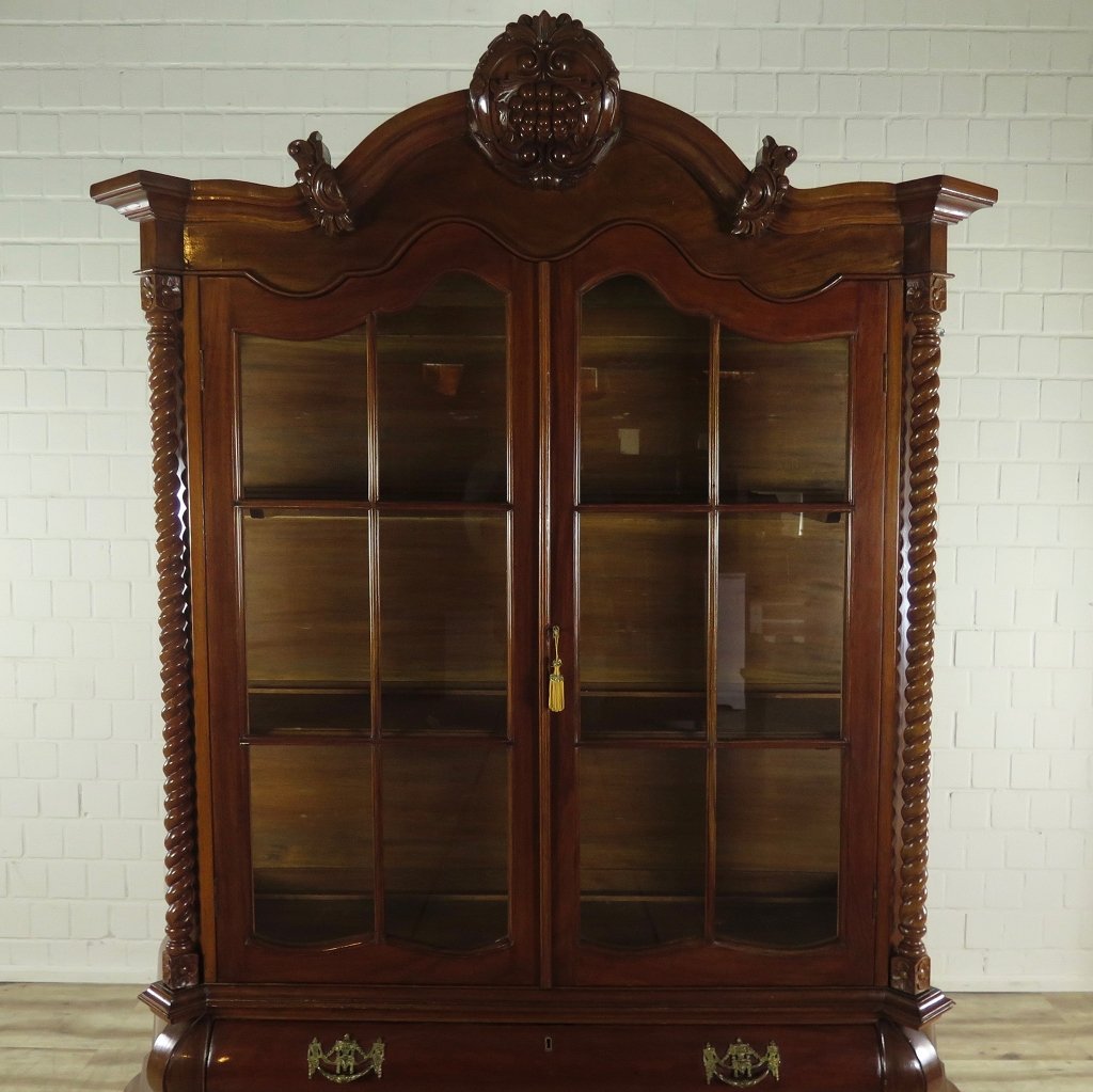 Vitrine Schrank Barockstil 1920