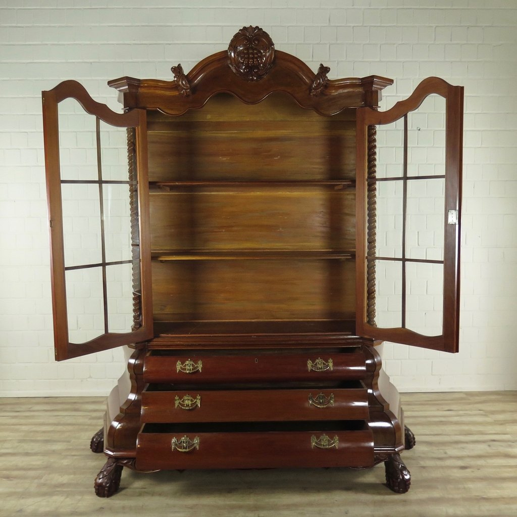 Vitrine Schrank Barockstil 1920