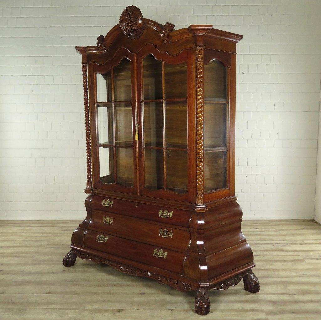 Vitrine Schrank Barockstil 1920