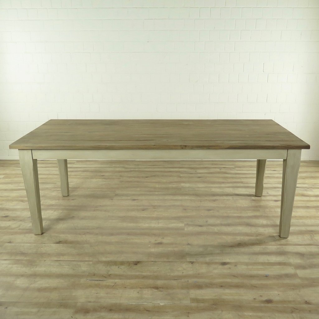 Esstisch Old France Teakholz 2,20 m x 1,00 m