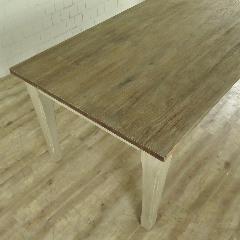 Esstisch Old France Teakholz 2,20 m x 1,00 m