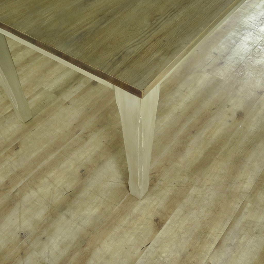 Esstisch Old France Teakholz 2,20 m x 1,00 m