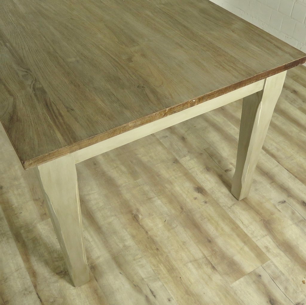 Esstisch Old France Teakholz 2,20 m x 1,00 m
