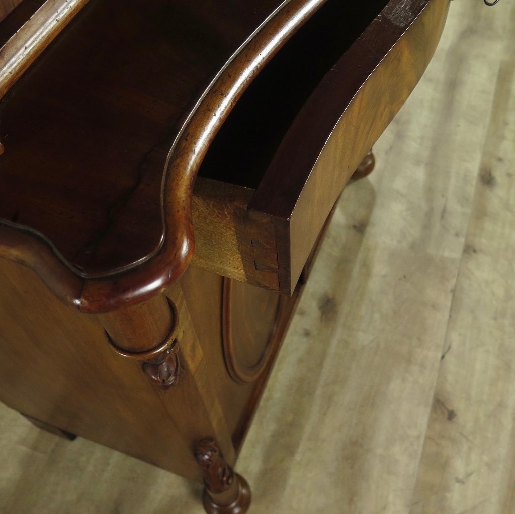 Vitrine Bücherschrank Biedermeier 1850 Mahagoni