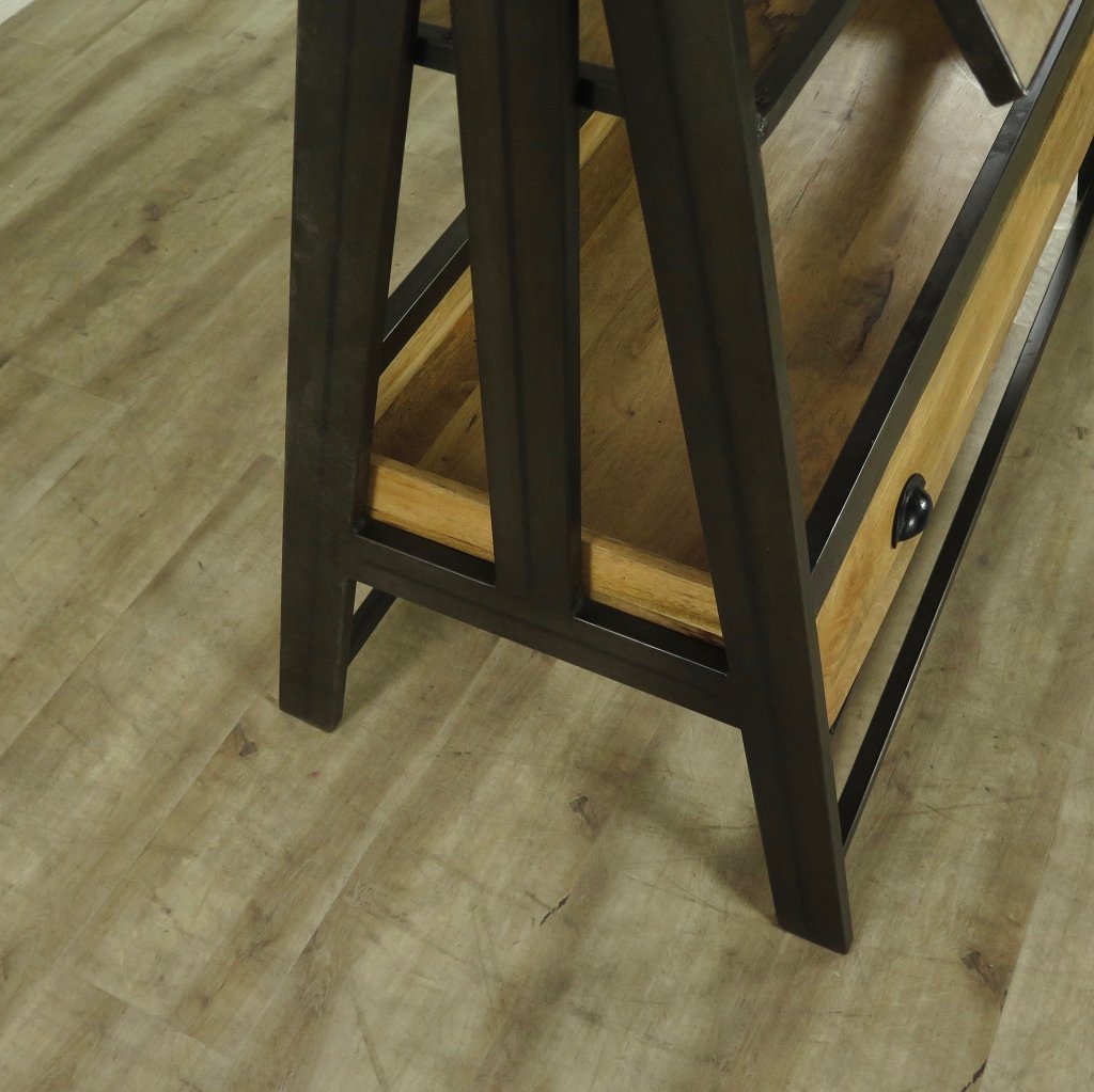 Zeichentisch Schreibtisch Teakholz 1,73 m