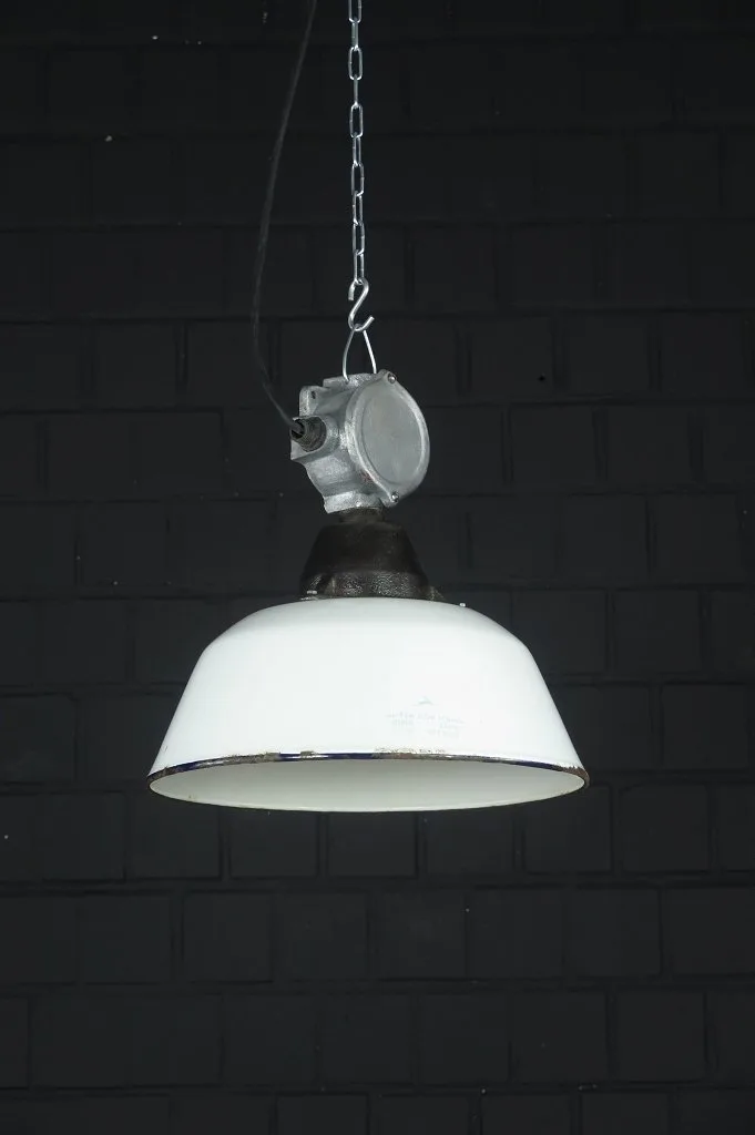 17106a Industrielampe Hängelampe Weiß Ø 0,36 m