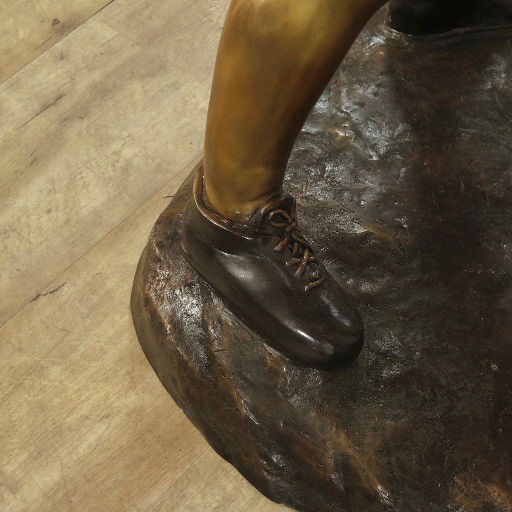 Skulptur Dekoration Kinder Bronze 0,71 m