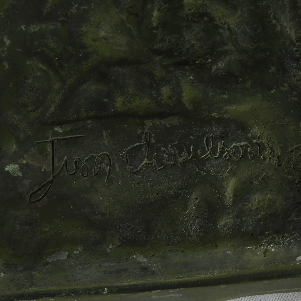 Skulptur Dekoration Kind Bronze 0,82 m