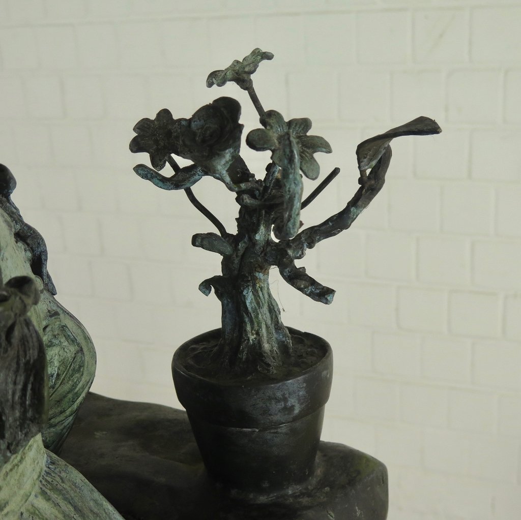 Skulptur Dekoration Kind Bronze 0,82 m