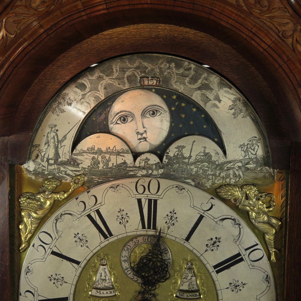 Standuhr Amsterdam 1715-1750 Paulus Bramer