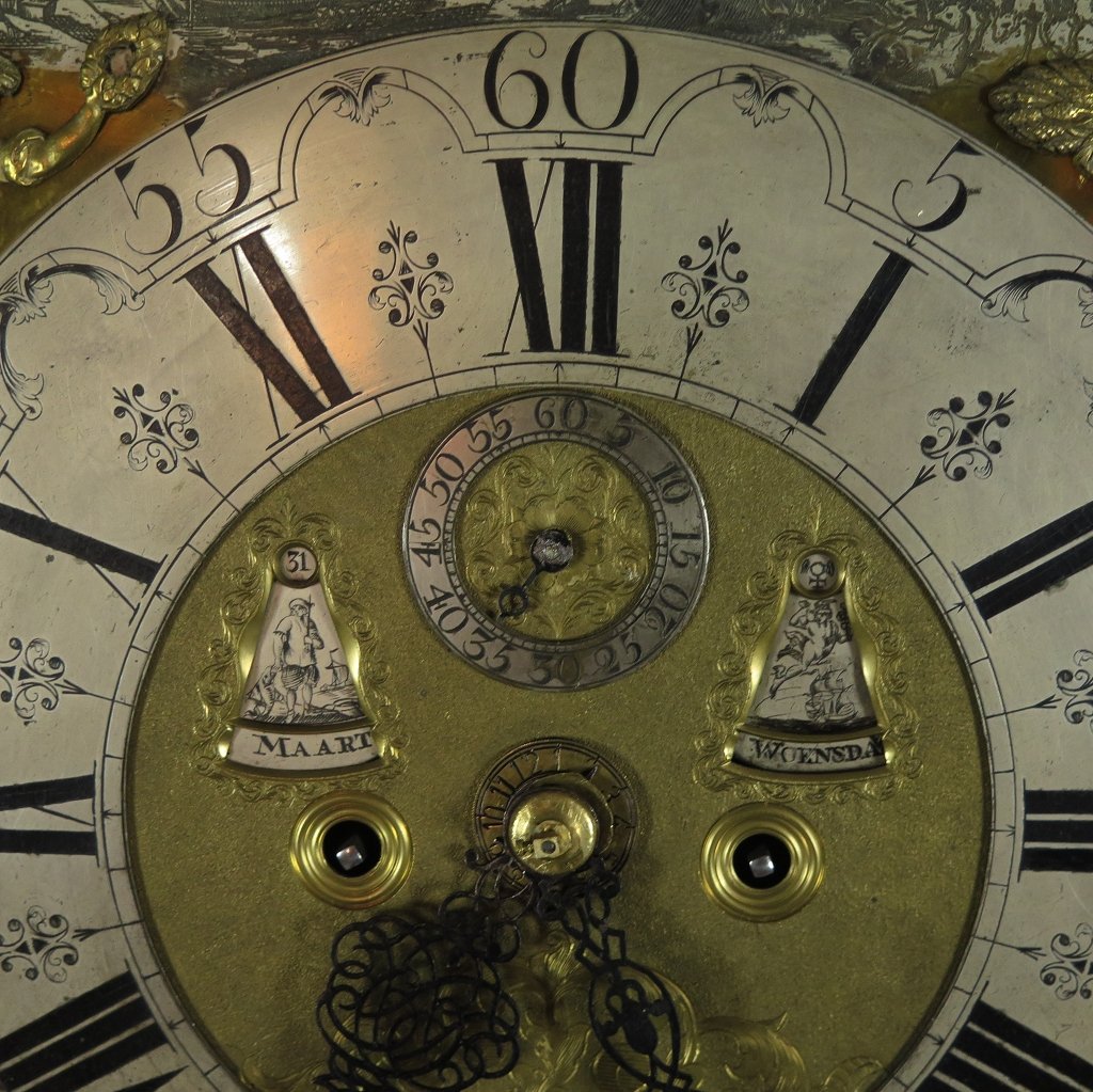 Standuhr Amsterdam 1715-1750 Paulus Bramer