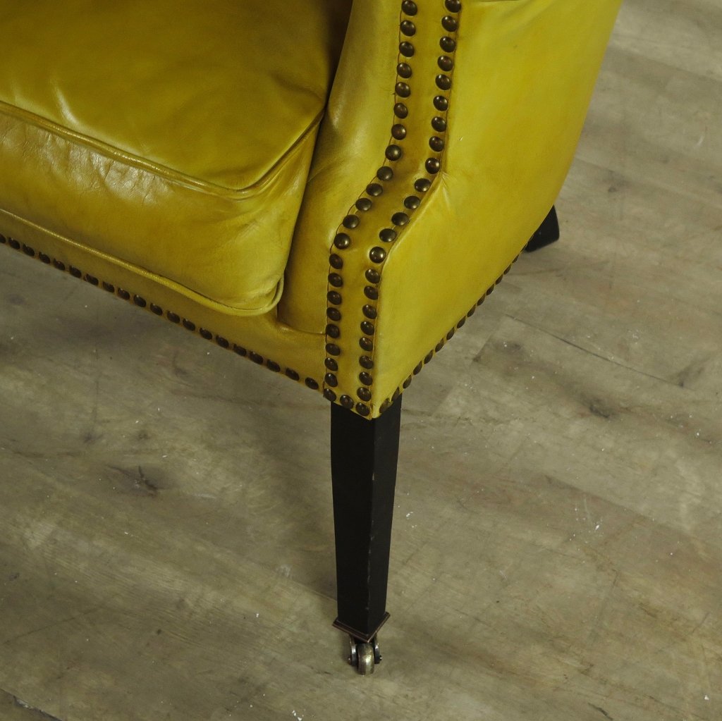 Chesterfield Sessel Gelb