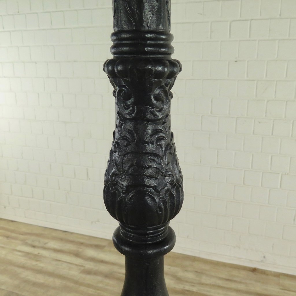 Laterne Gartenlampe Schwarz 3,10 m