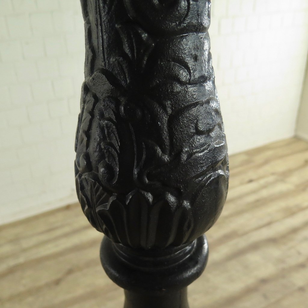 Laterne Gartenlampe Schwarz 3,10 m