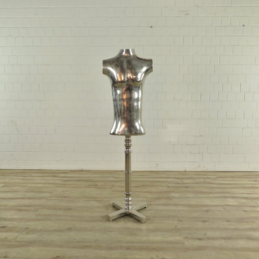 Schneiderpuppe Mann Aluminium 1,66 m