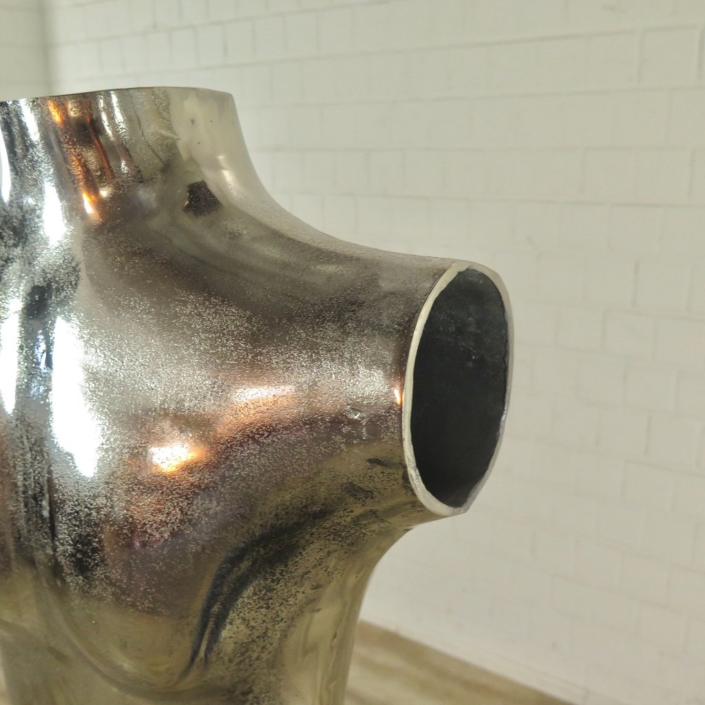 Schneiderpuppe Mann Aluminium 1,66 m