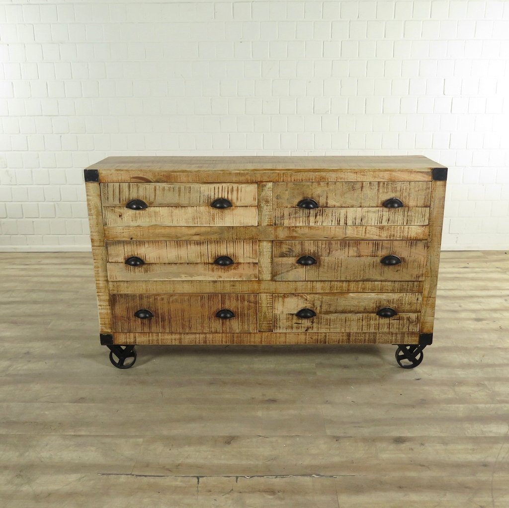 Kommode Sideboard Mangoholz 1,50 m