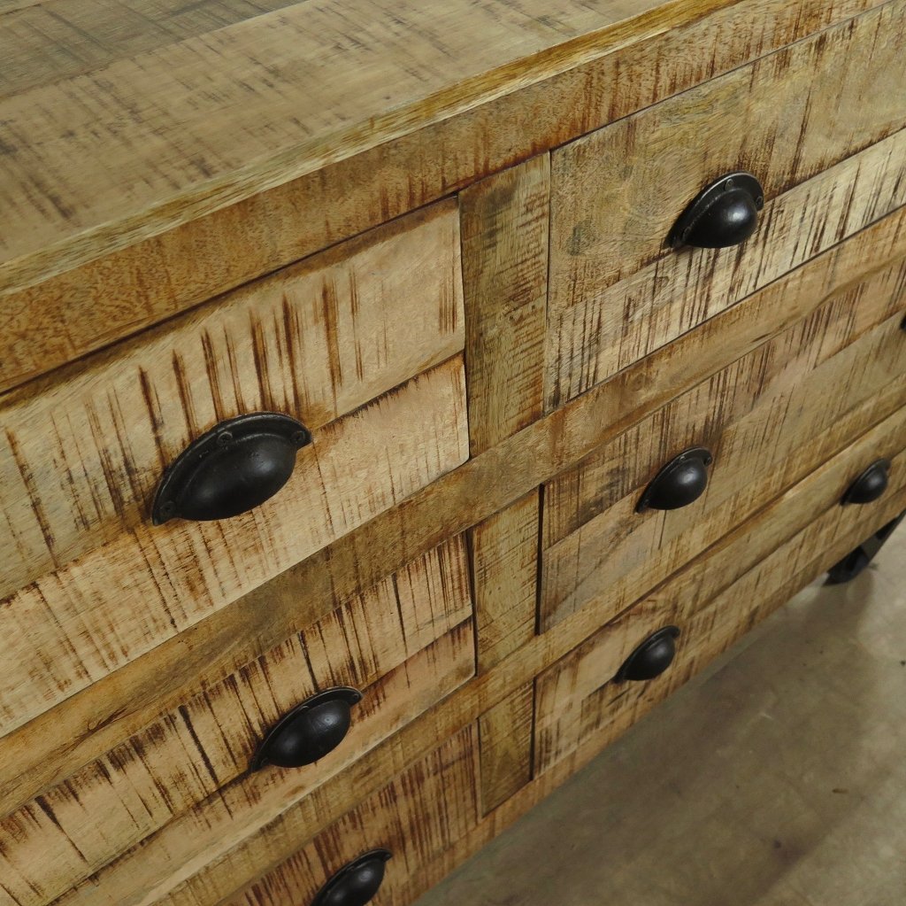 Kommode Sideboard Mangoholz 1,50 m