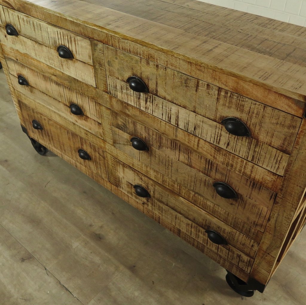 Kommode Sideboard Mangoholz 1,50 m