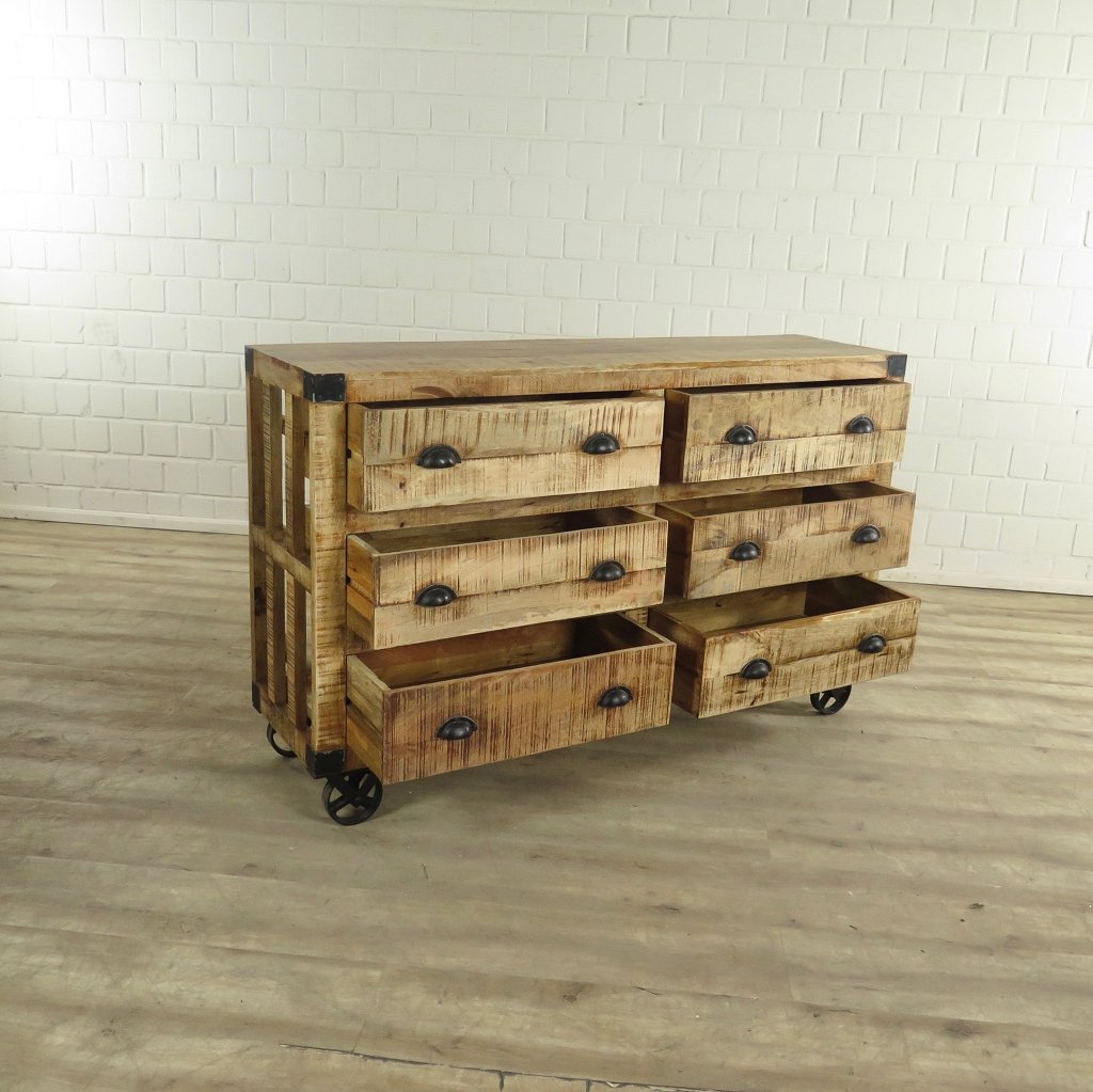 Kommode Sideboard Mangoholz 1,50 m