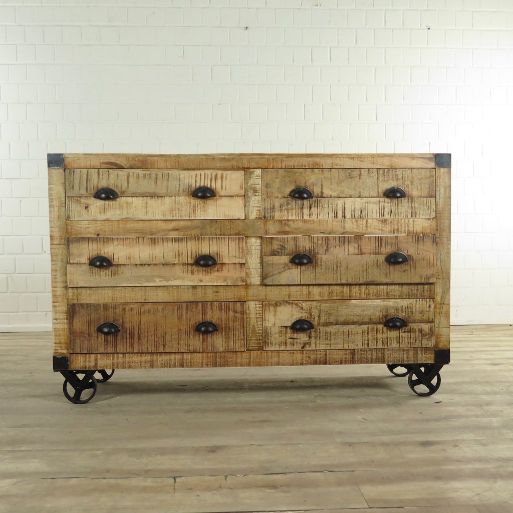 Kommode Sideboard Mangoholz 1,50 m