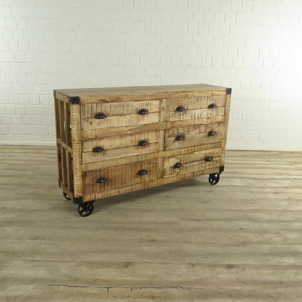 Kommode Sideboard Mangoholz 1,50 m