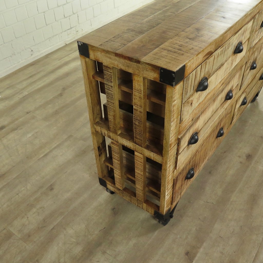Kommode Sideboard Mangoholz 1,50 m