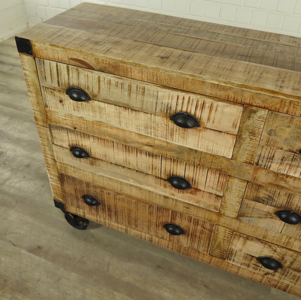 Kommode Sideboard Mangoholz 1,50 m