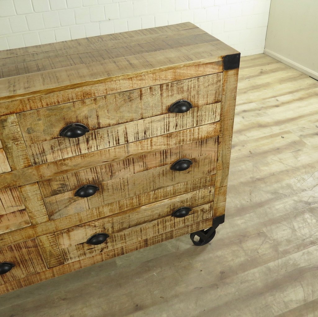 Kommode Sideboard Mangoholz 1,50 m