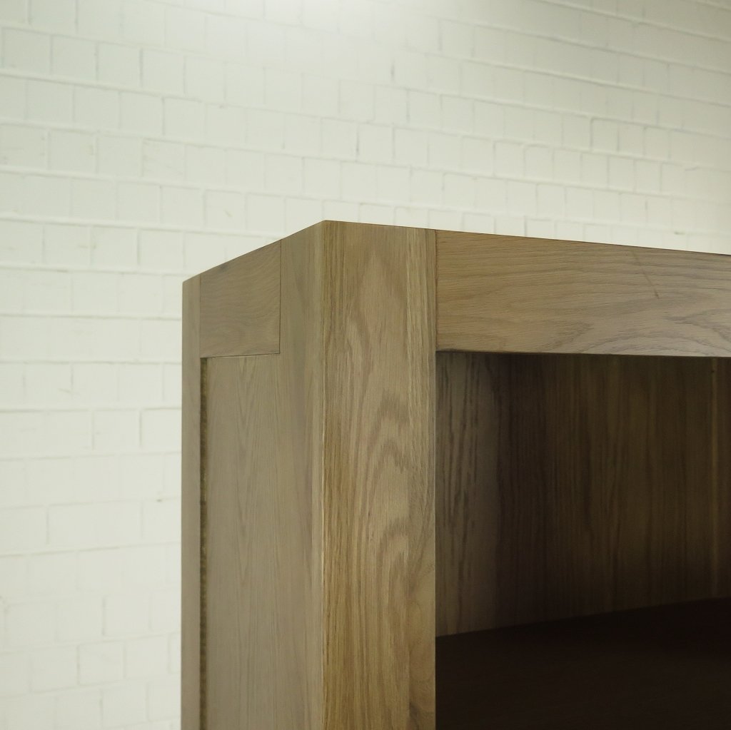Bücherschrank Regal Eiche Furnier 0,90 m