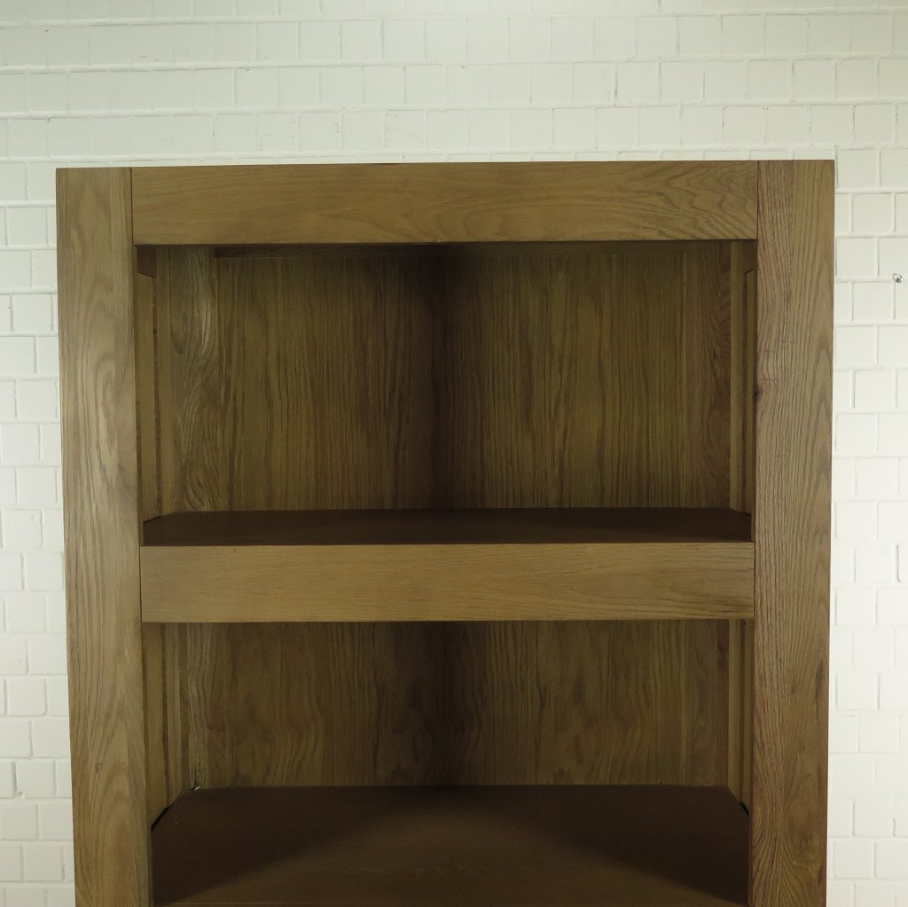 Bücherschrank Regal Eiche Furnier 0,90 m