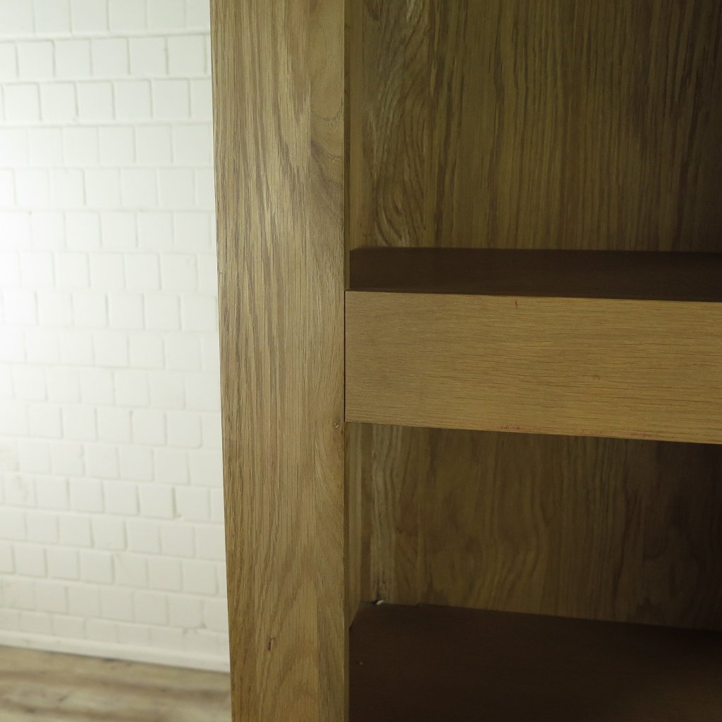 Bücherschrank Regal Eiche Furnier 0,90 m