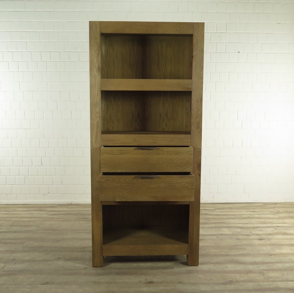 Bücherschrank Regal Eiche Furnier 0,90 m