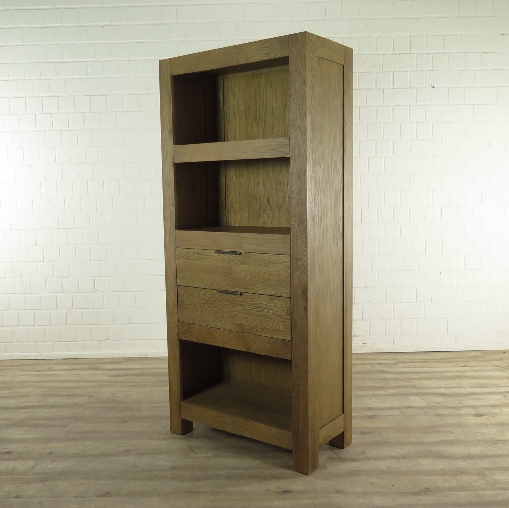 Bücherschrank Regal Eiche Furnier 0,90 m