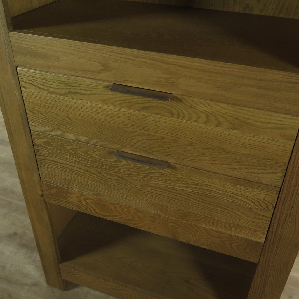 Bücherschrank Regal Eiche Furnier 0,90 m