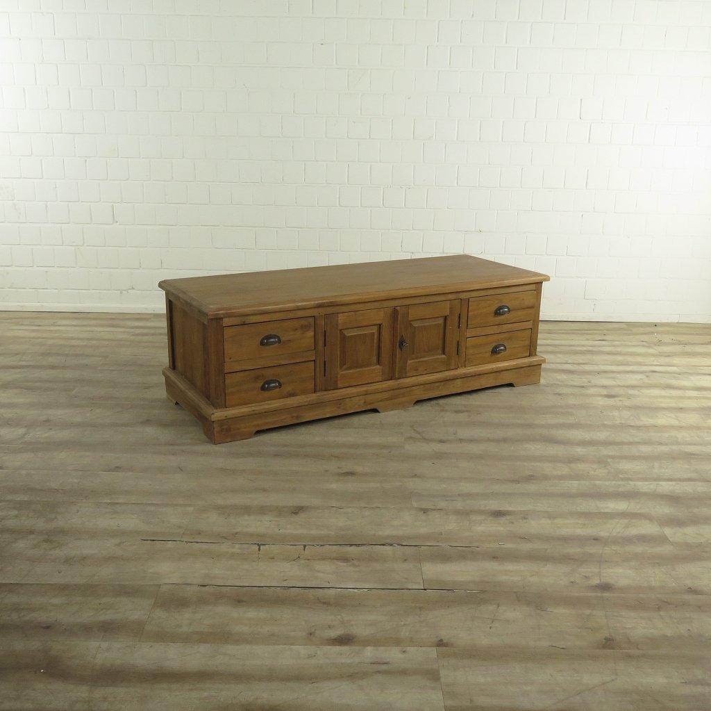 TV-Möbel Lowboard Sideboard Teakholz 1,61 m