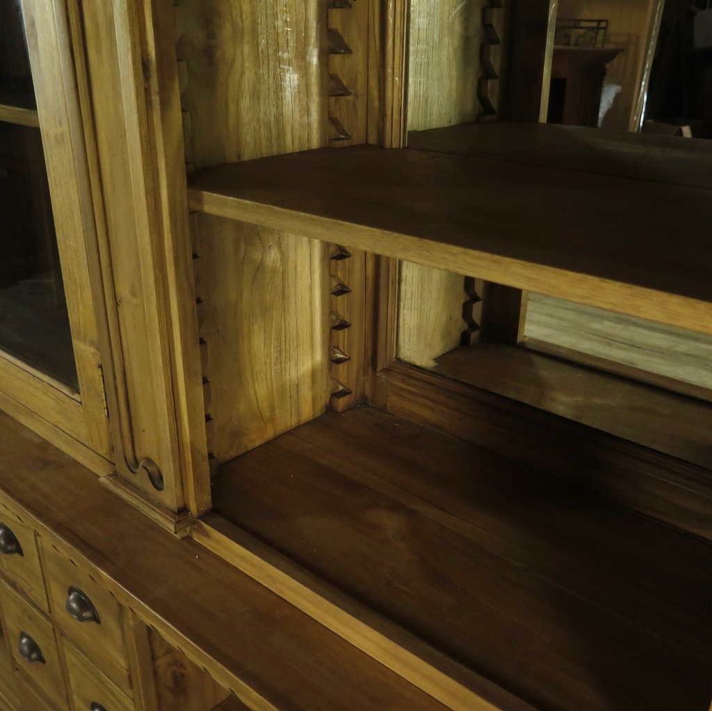 Theke Tresen Regal Bella Luxus Teakholz 2,40 m