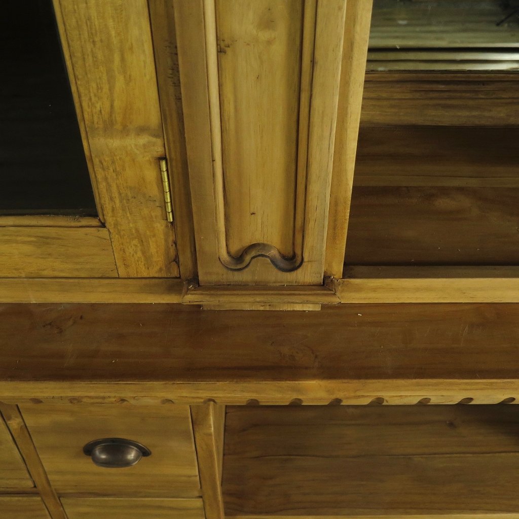 Regal Schrank Bella Luxus Teakholz 2,30 m