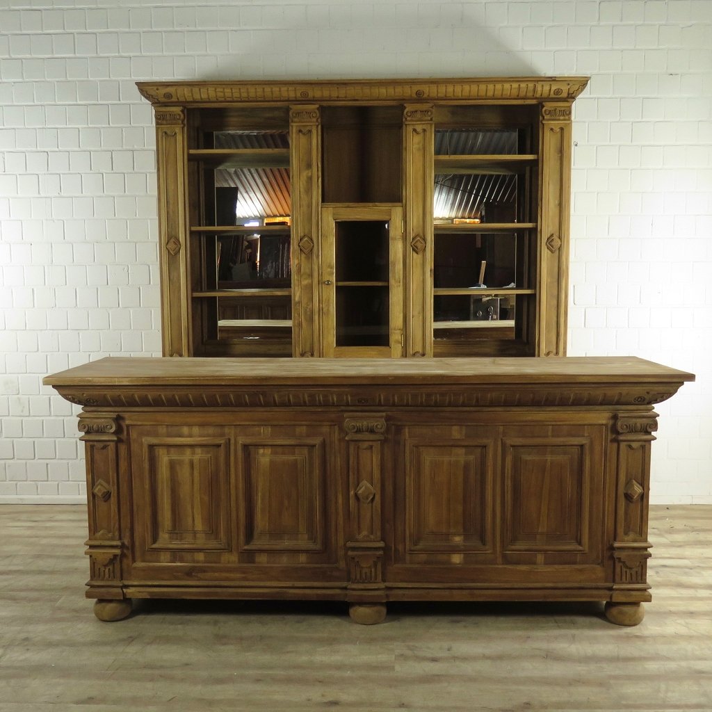 Regal Schrank Bella Luxus Teakholz 2,30 m