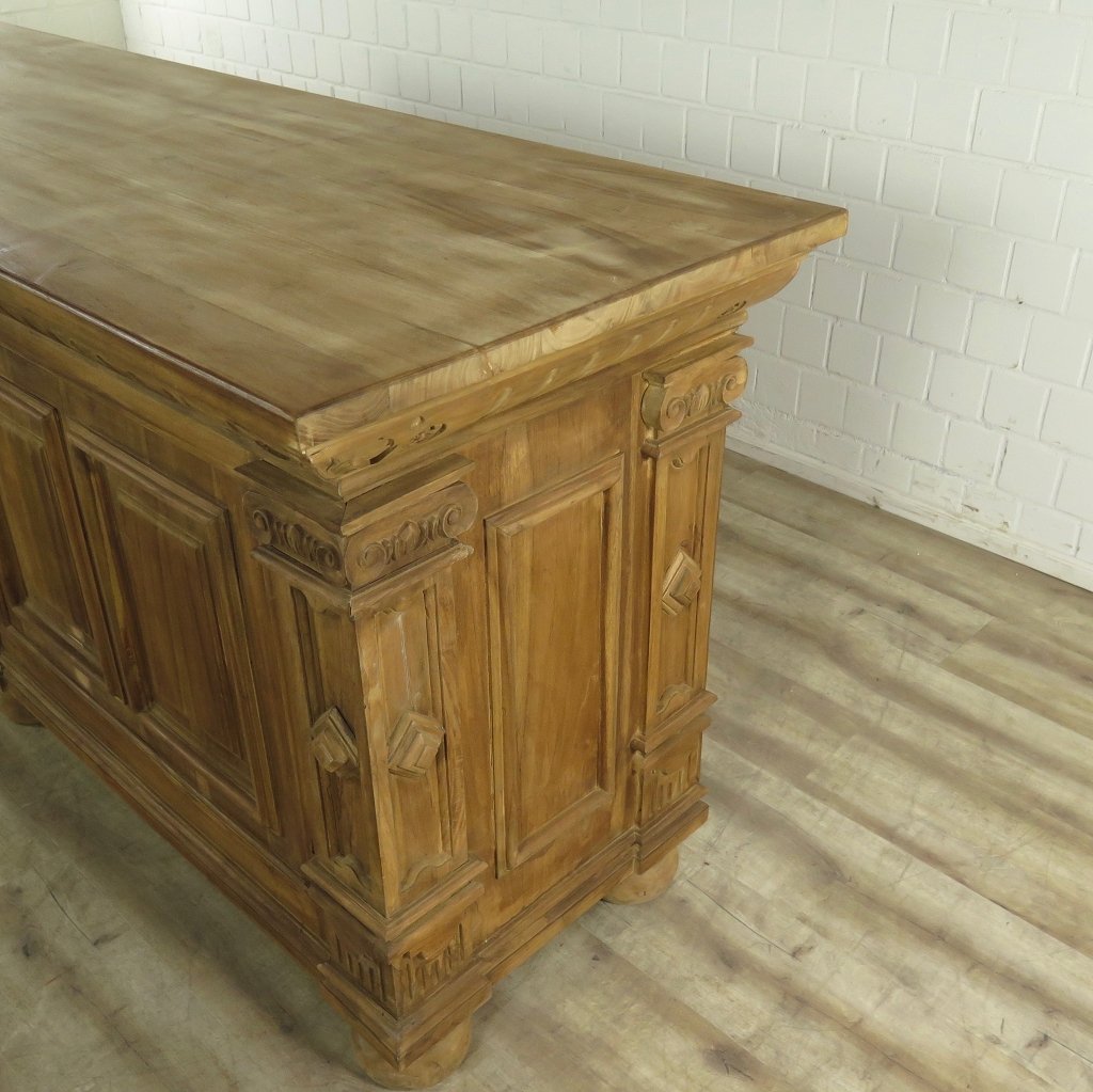Theke Tresen Bella Teakholz 2,40 m