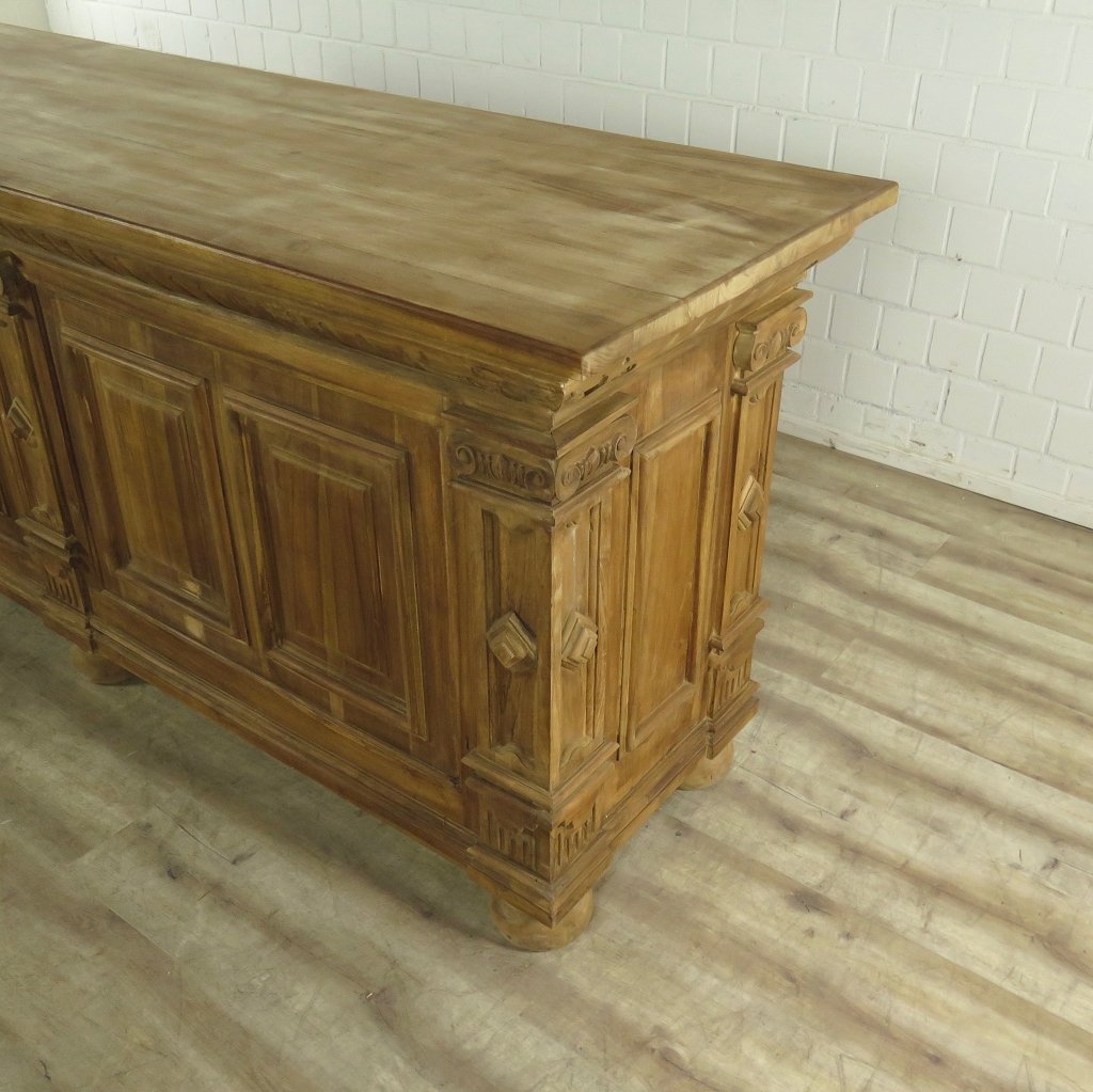 Theke Tresen Bella Teakholz 2,40 m