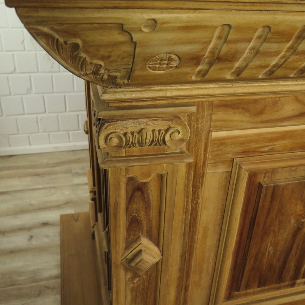 Empire Bar Luxus Theke Tresen Teakholz 3,60 m