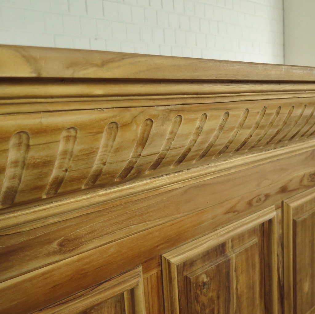 Empire Bar Luxus Theke Tresen Teakholz 3,60 m