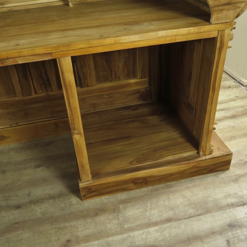 Empire Bar Luxus Theke Tresen Teakholz 3,60 m