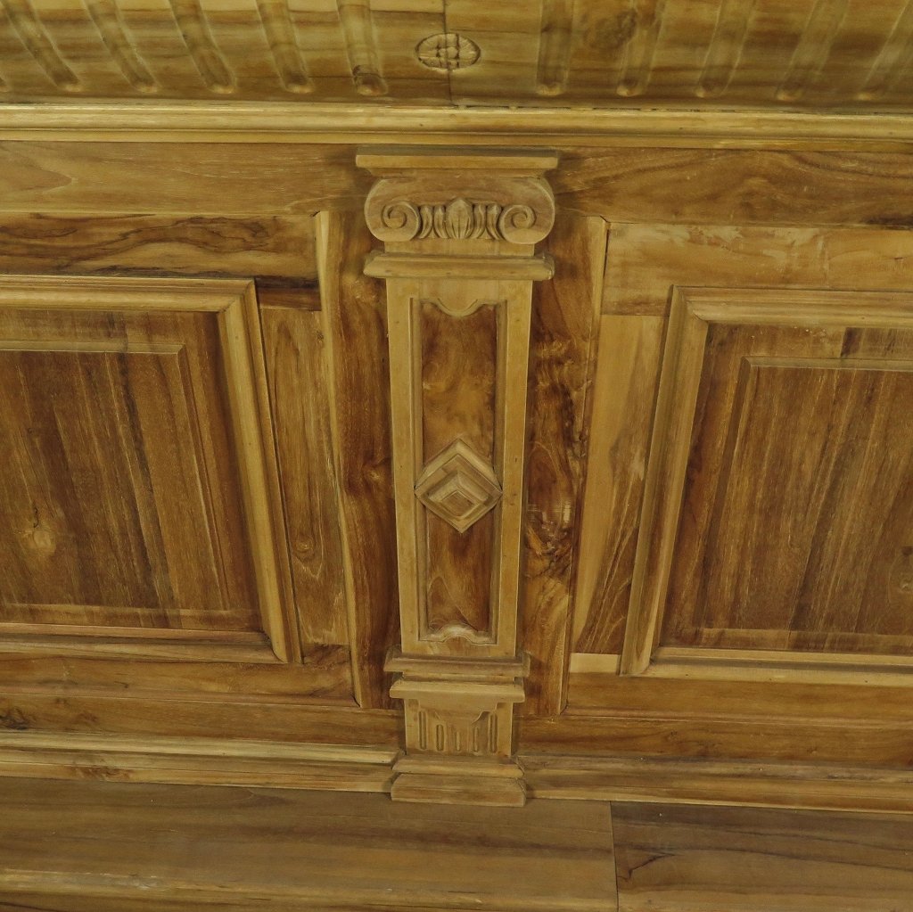 Empire Bar Luxus Theke Tresen Teakholz 3,60 m