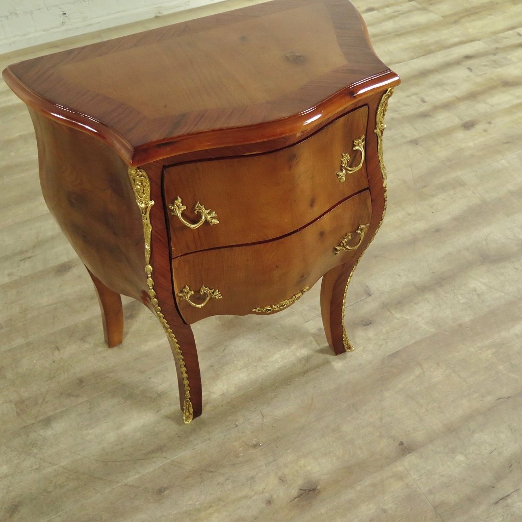 Kommode Barockstil Nussbaum 0,62 m